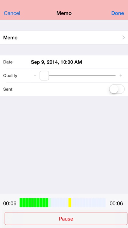 Audio Memos SE: Record Voice