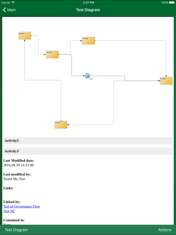 QualiApp iPad screenshot 2 - Business app