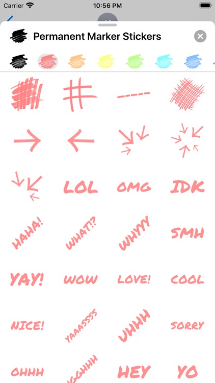 Permanent Marker Stickers screenshot-3