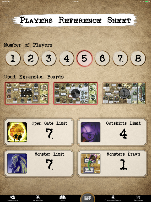 Screenshot #4 for Assistant for Arkham Horror