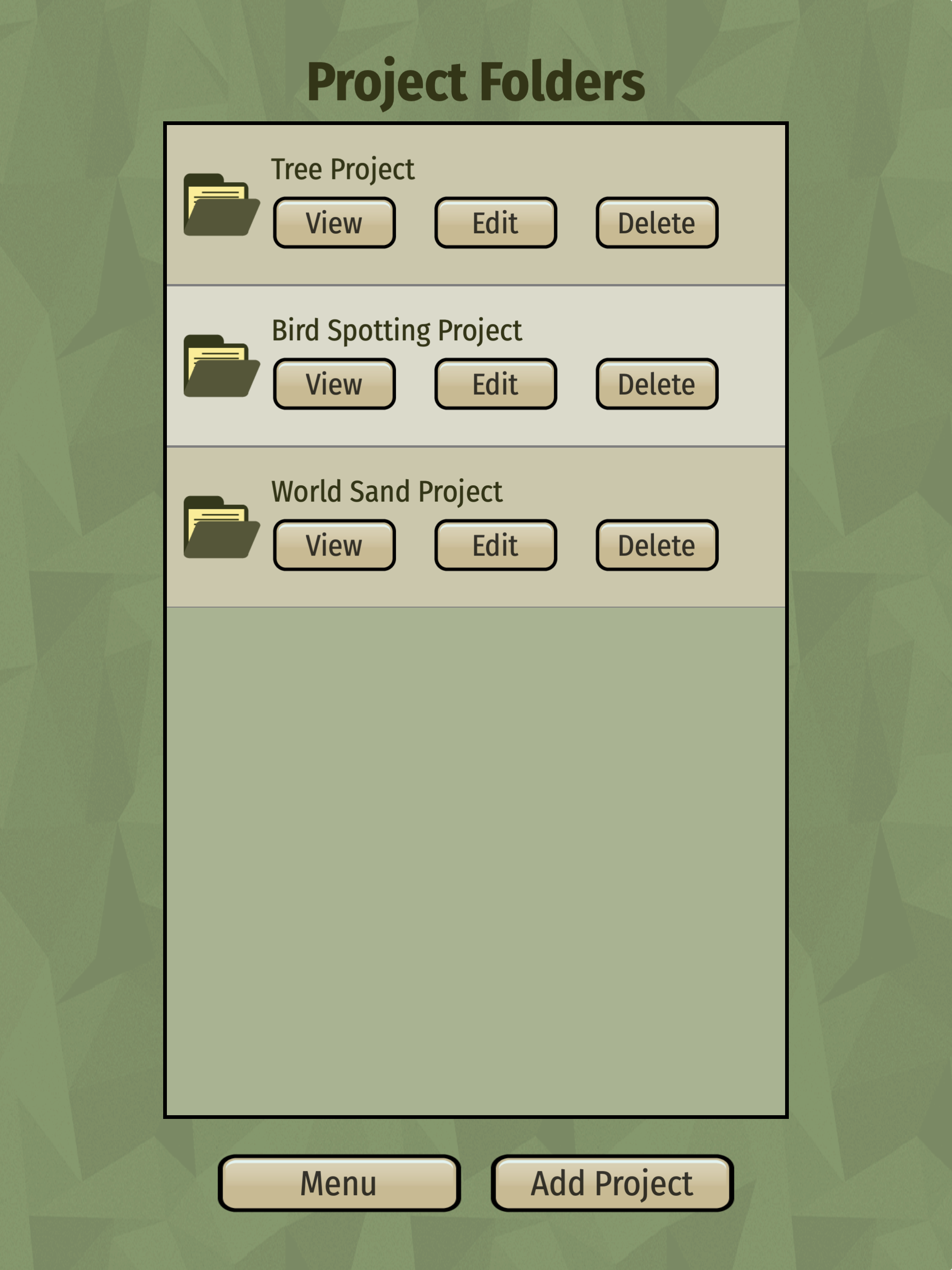 Pocket Field Notes