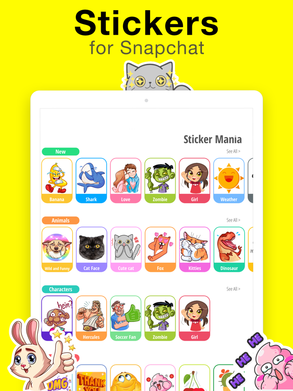 Screenshot #4 pour Sticker Mania