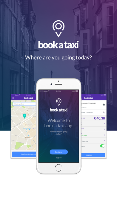Screenshot #1 pour Book a taxi