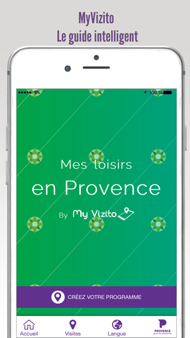 Screenshot #1 pour MyVizito Provence