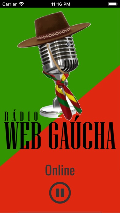 Screenshot #1 pour Rádio Web Gaúcha