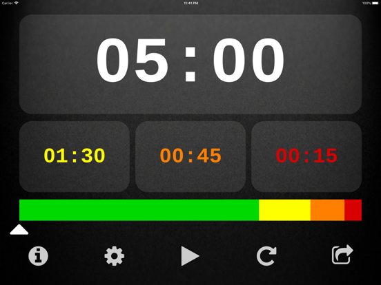 Spraak Timer Volledige Versie iPad app afbeelding 1