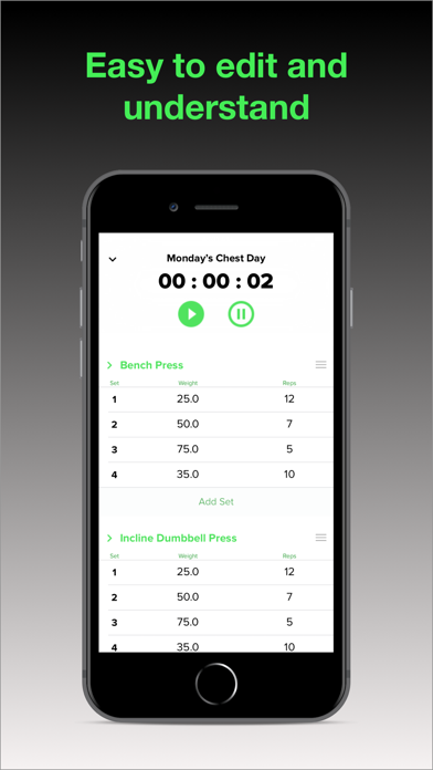 Lift - Workout Manager screenshot 3