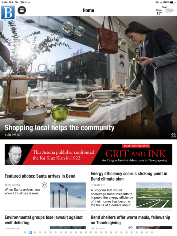 Screenshot #4 pour The Bulletin App