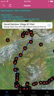 alaska – campgrounds, rv parks iphone screenshot 2