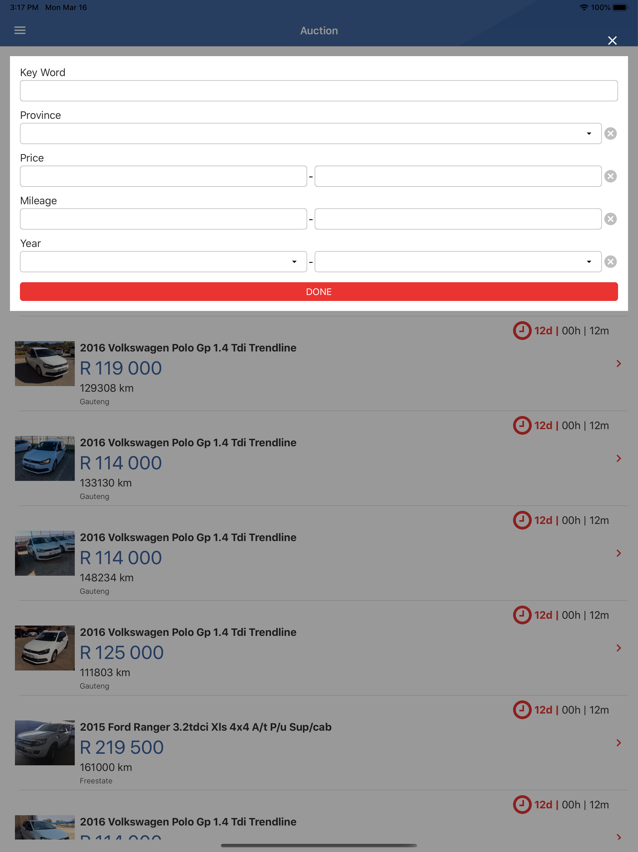 DealersOnline Auction