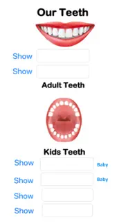 our teeth iphone screenshot 1