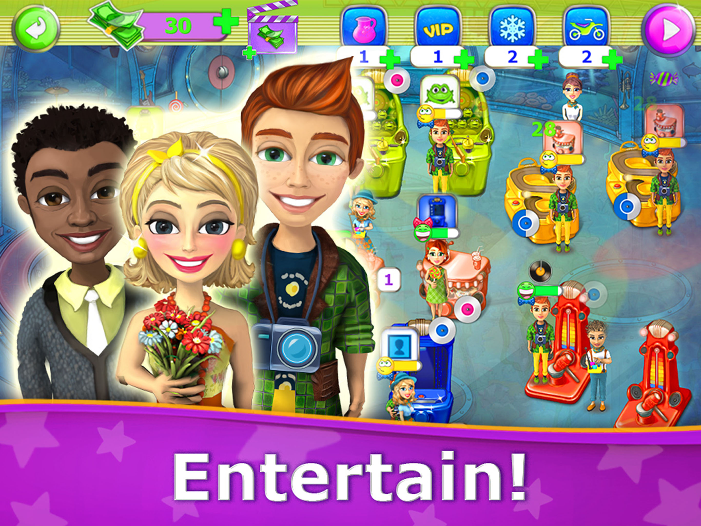 Funmania: time management game screenshot 6