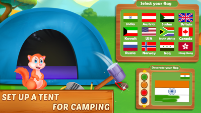 Camping Adventure & Road Trip Screenshot