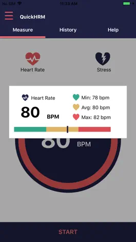 Game screenshot Quick Heart Rate Monitor apk