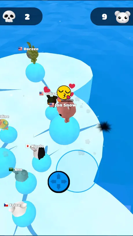 Petwar.io - Snowball war