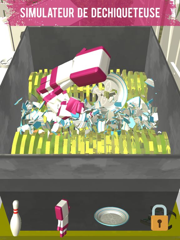 Screenshot #4 pour Déchiqueteuse Simulateur Jeu