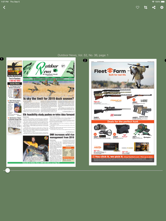 Screenshot #6 pour Outdoor News