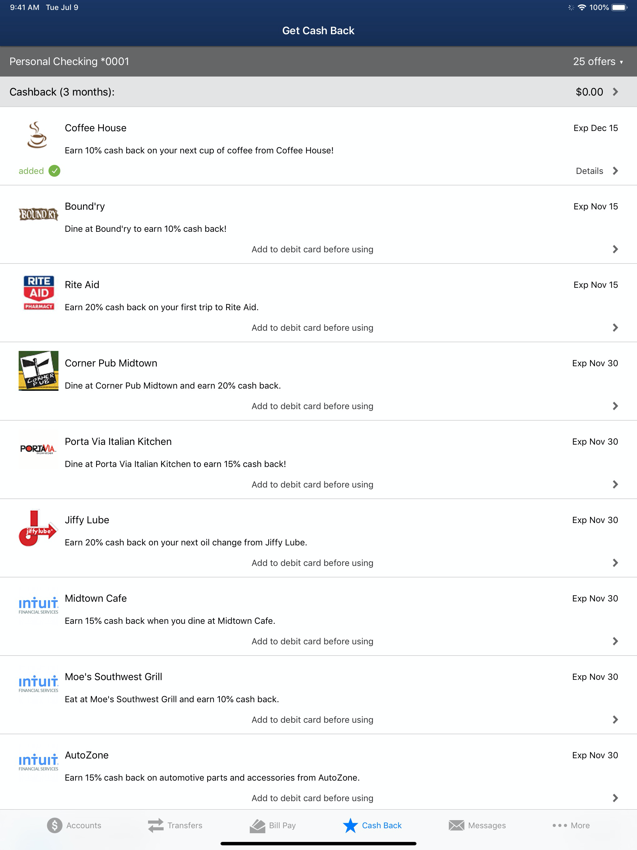 Farmers and Miners Bank screenshot 14