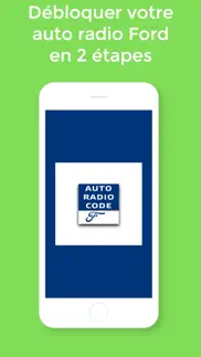 autoradio code for ford m iPhone Captures Décran 1