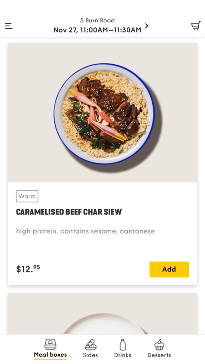 Grain: Food delivery