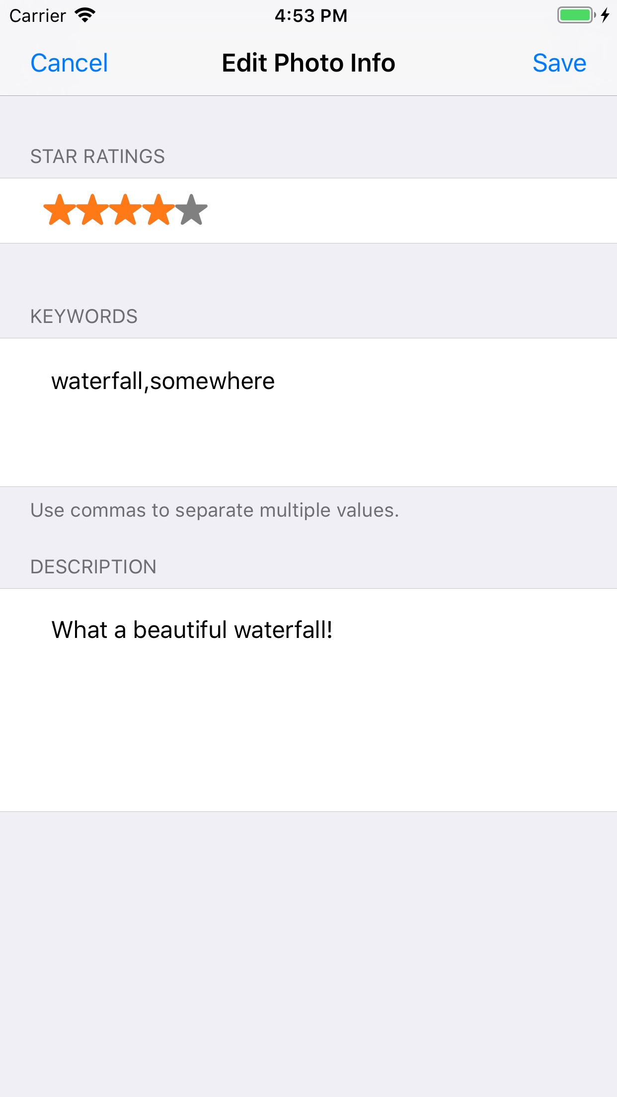 Screenshot 4 of ViewExif
