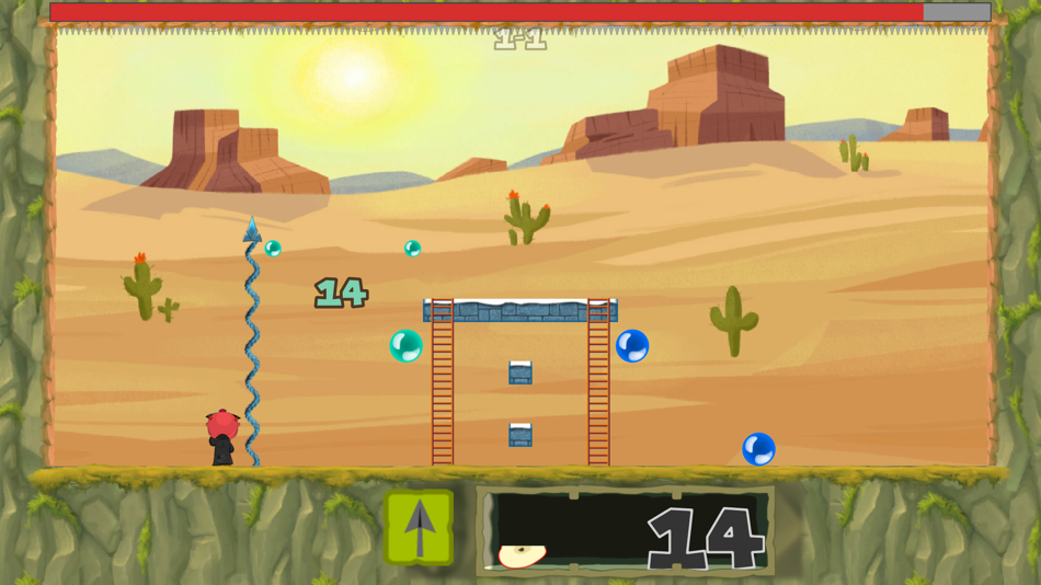 #1. Bubble Struggle: Adventures (iOS) 由: One up games