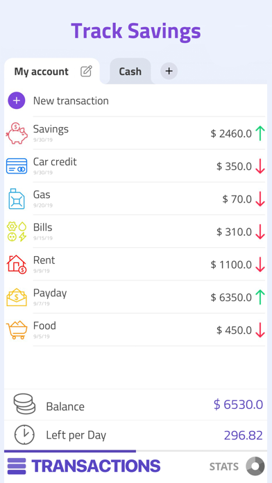 Monthly Bill & Budget Planner Screenshot