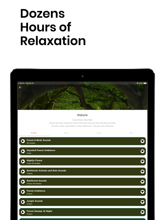 Screenshot #6 pour SNDS: Sleep & Nature Sounds