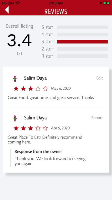 iEatHalal iPhone screenshot 6 - Food & Drink app