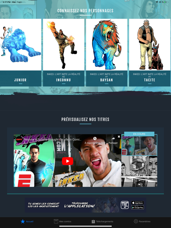 Screenshot #6 pour Neymar Jr Comics