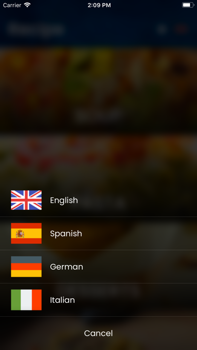 Screenshot #2 pour Recipes - Multilingual