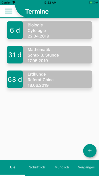 Calimba iPhone screenshot