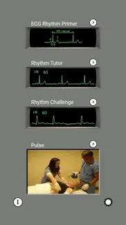 ecg rhythms and acls cases iphone screenshot 1