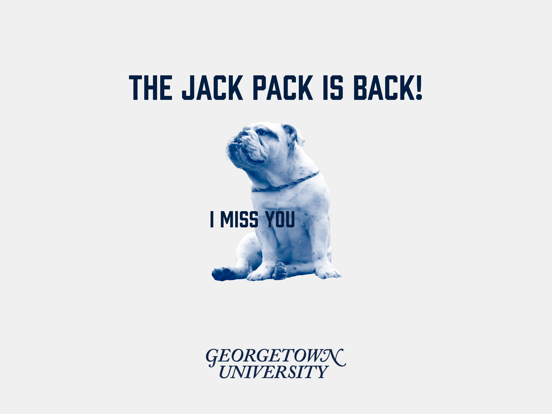 Georgetown Stickers iPad screenshot 6 - Stickers app