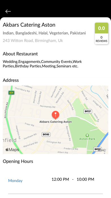 Screenshot #3 pour Akbars Catering