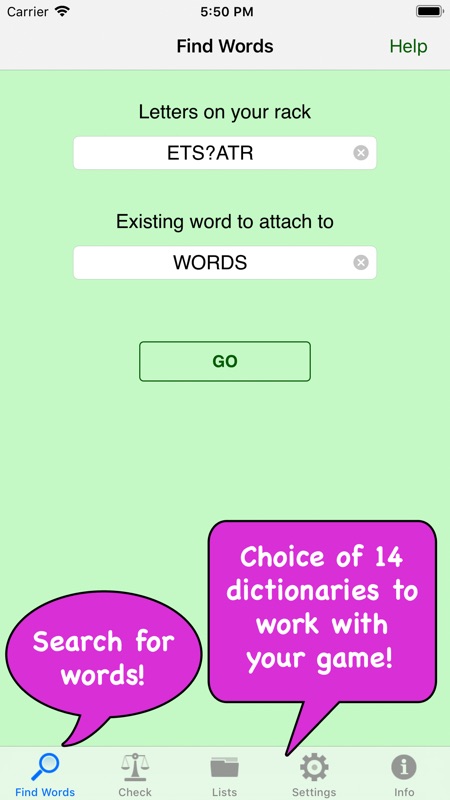 Word Finder - wordhelper.org screenshot 2