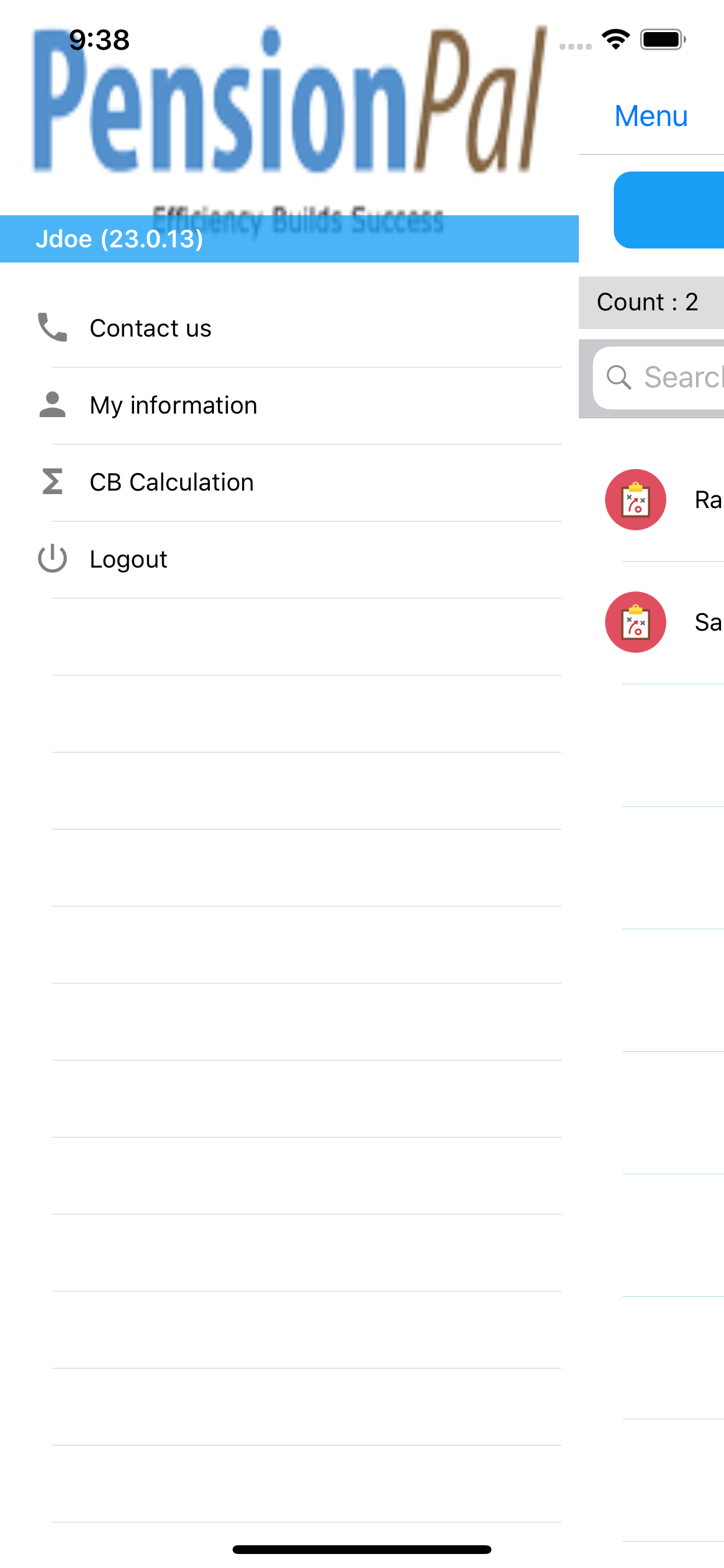 PensionPal screenshot 3