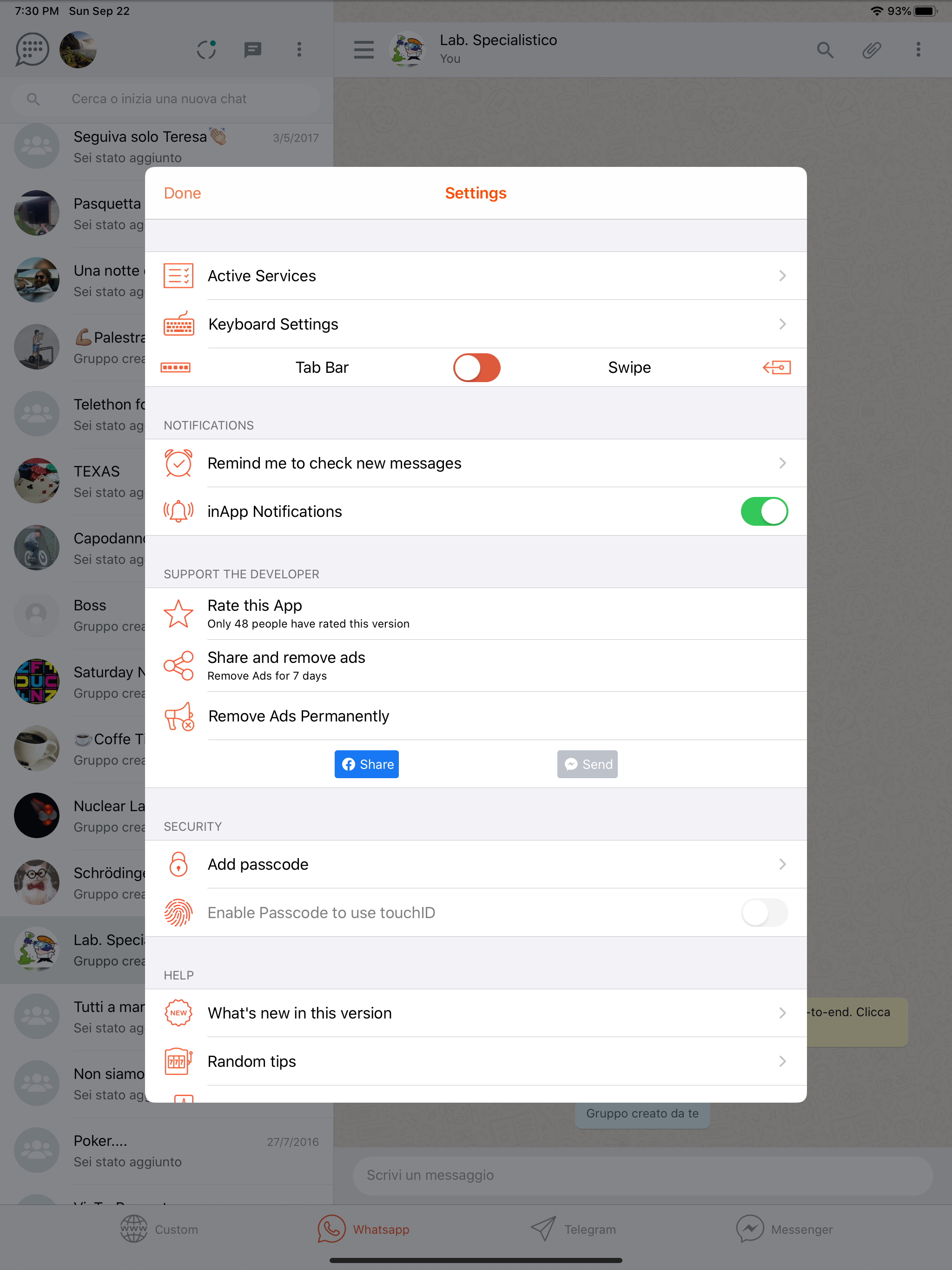 WebChat All-in-one IM Browser