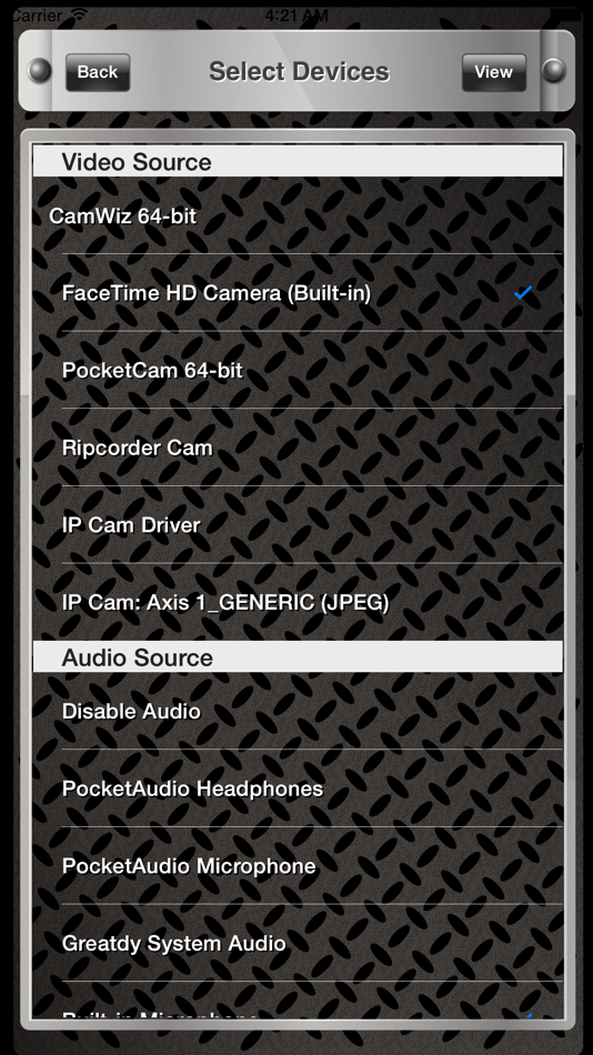 #4. ACam Live Video (Lite) (iOS) 由: Senstic