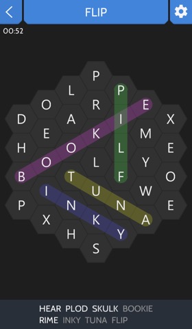 Word Search Hexagonsのおすすめ画像2