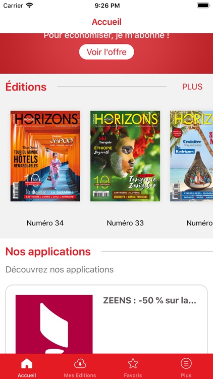 HORIZONS MONDE MAGAZINE