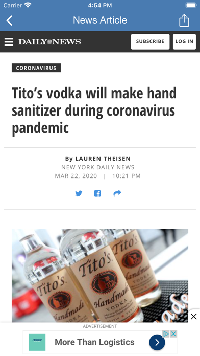 Uplifting News Screenshot