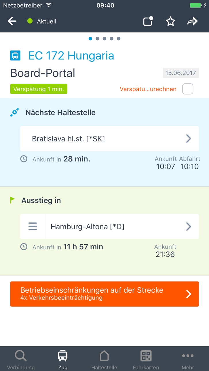 iPhone screenshot