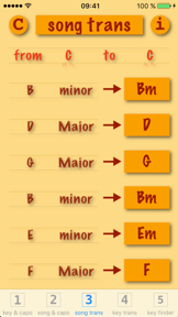 ChordTrans screenshot