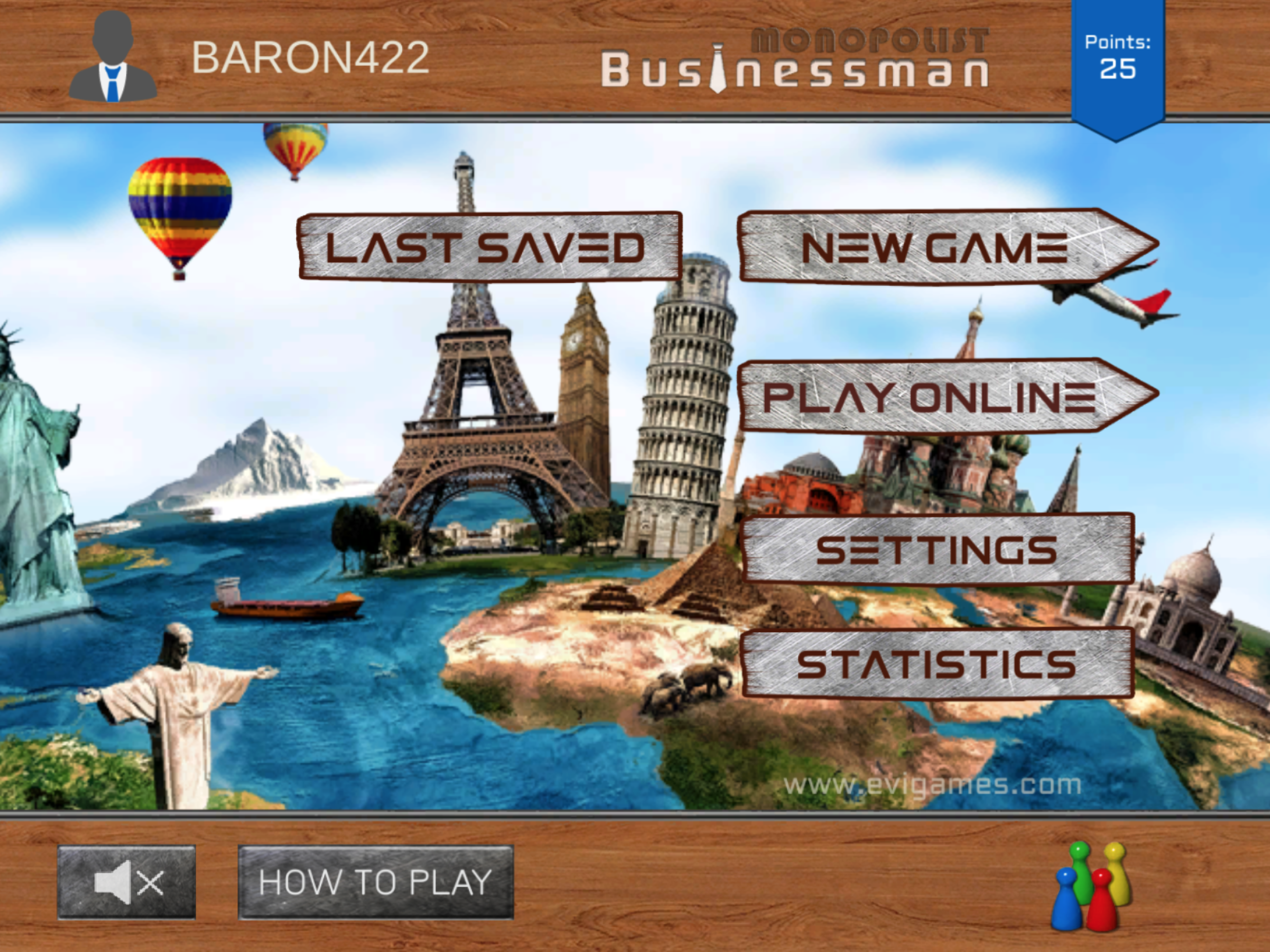 Businessman ONLINE board game