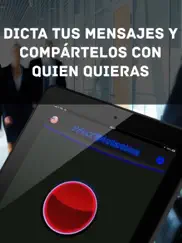 dictado de voz reconocimiento ipad capturas de pantalla 2