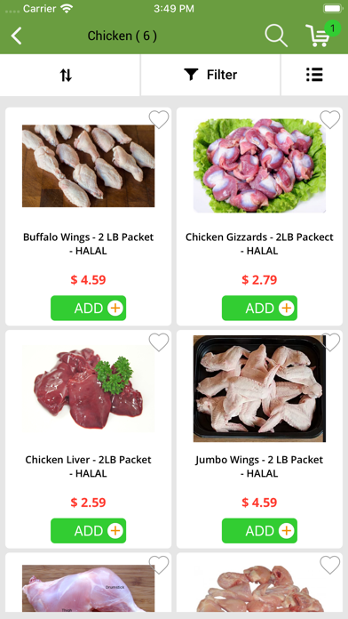 Desi Mart iPhone screenshot 3 - Shopping app