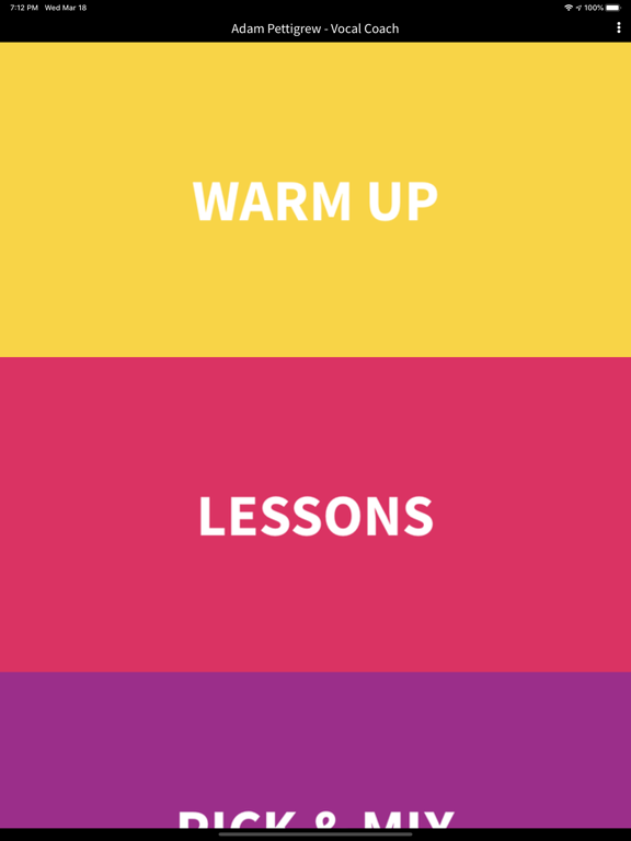 Screenshot #4 pour Adam Pettigrew - Vocal Coach