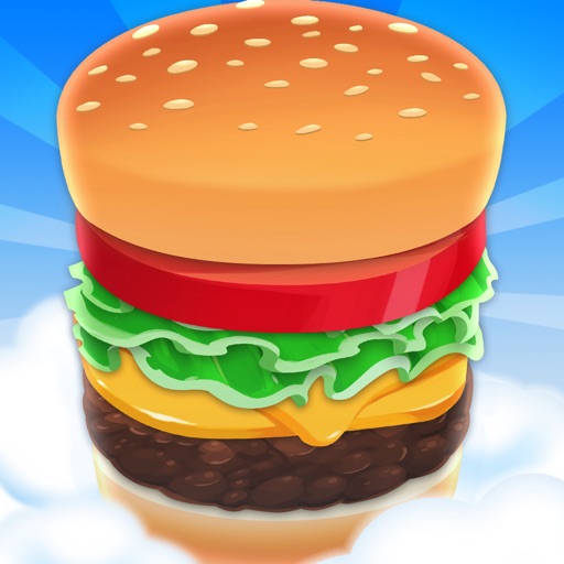 Sky Burger - Build & Match Food Free