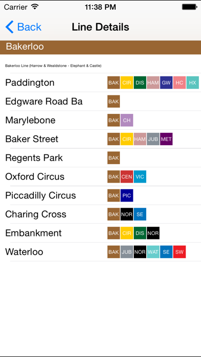 London Train Route Planner Screenshot